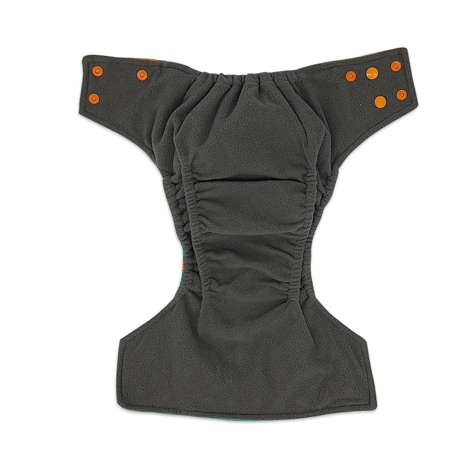 Fox in the Forest Design Bamboo Charcoal Cloth Nappy - Image 5