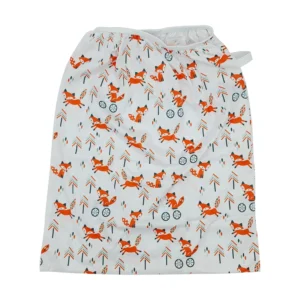 Waterproof Large Pail Liner Cycling Fox 60x70cm