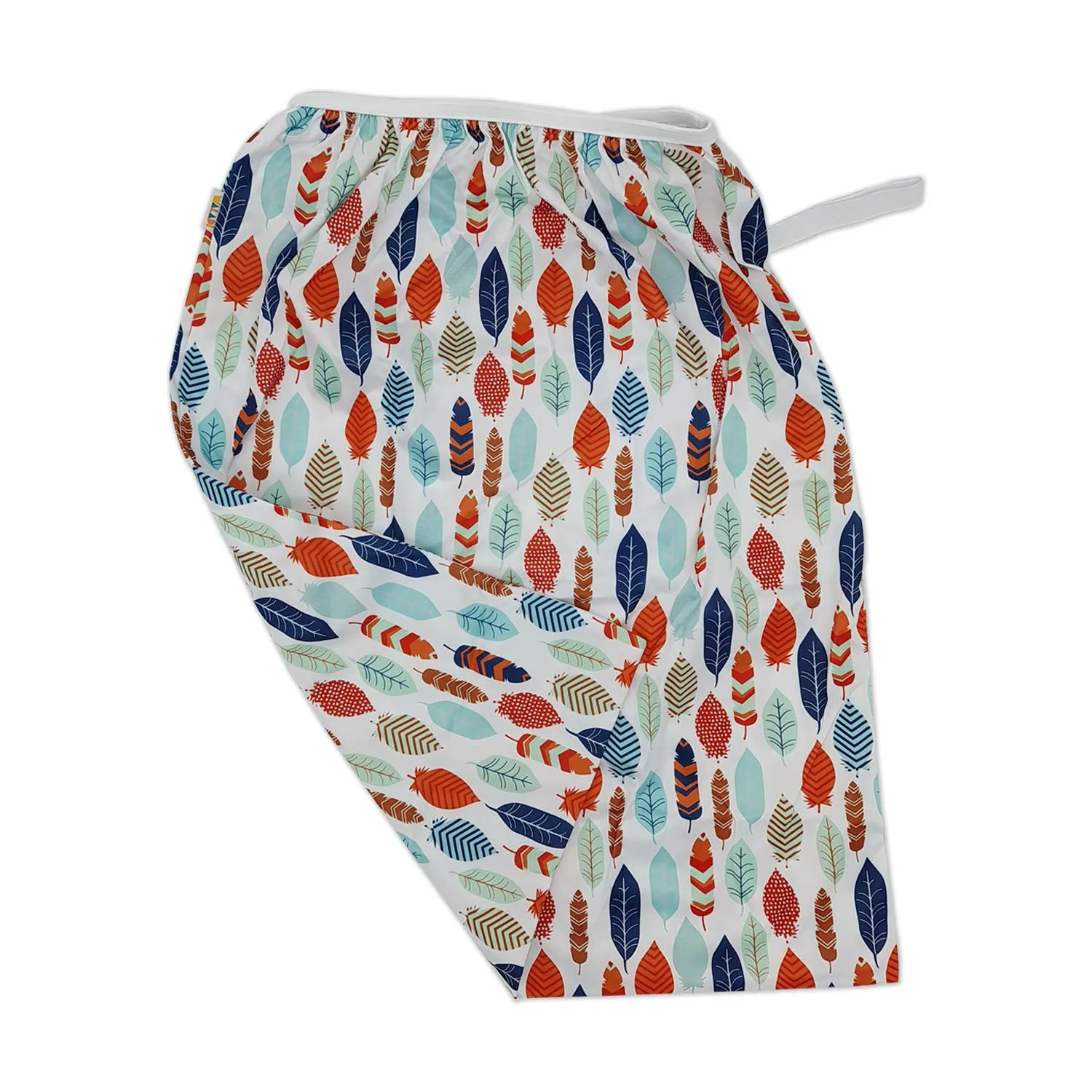 Waterproof Large Pail Liner Colourful Feather 60x70cm - Image 2