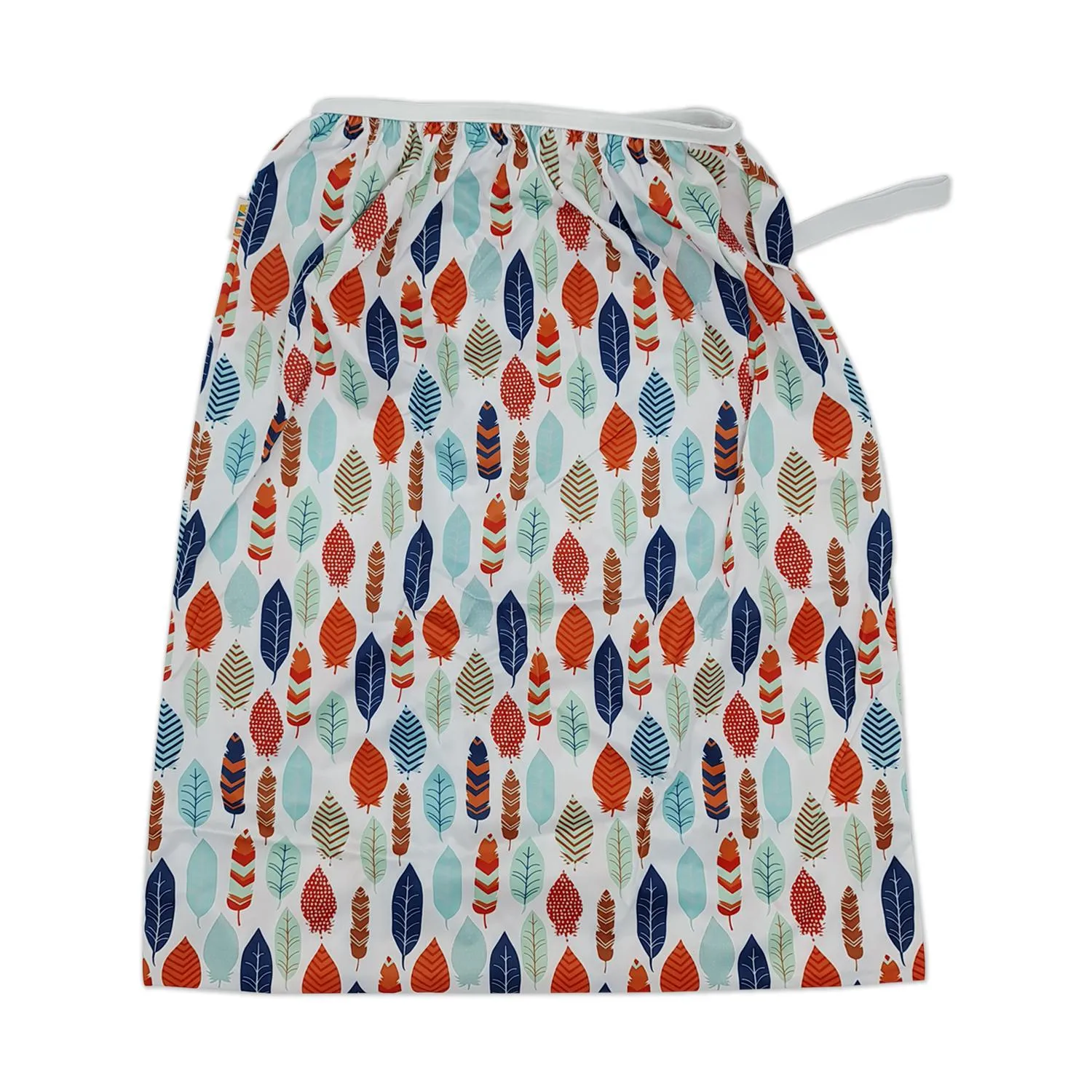 Waterproof Large Pail Liner Colourful Feather 60x70cm