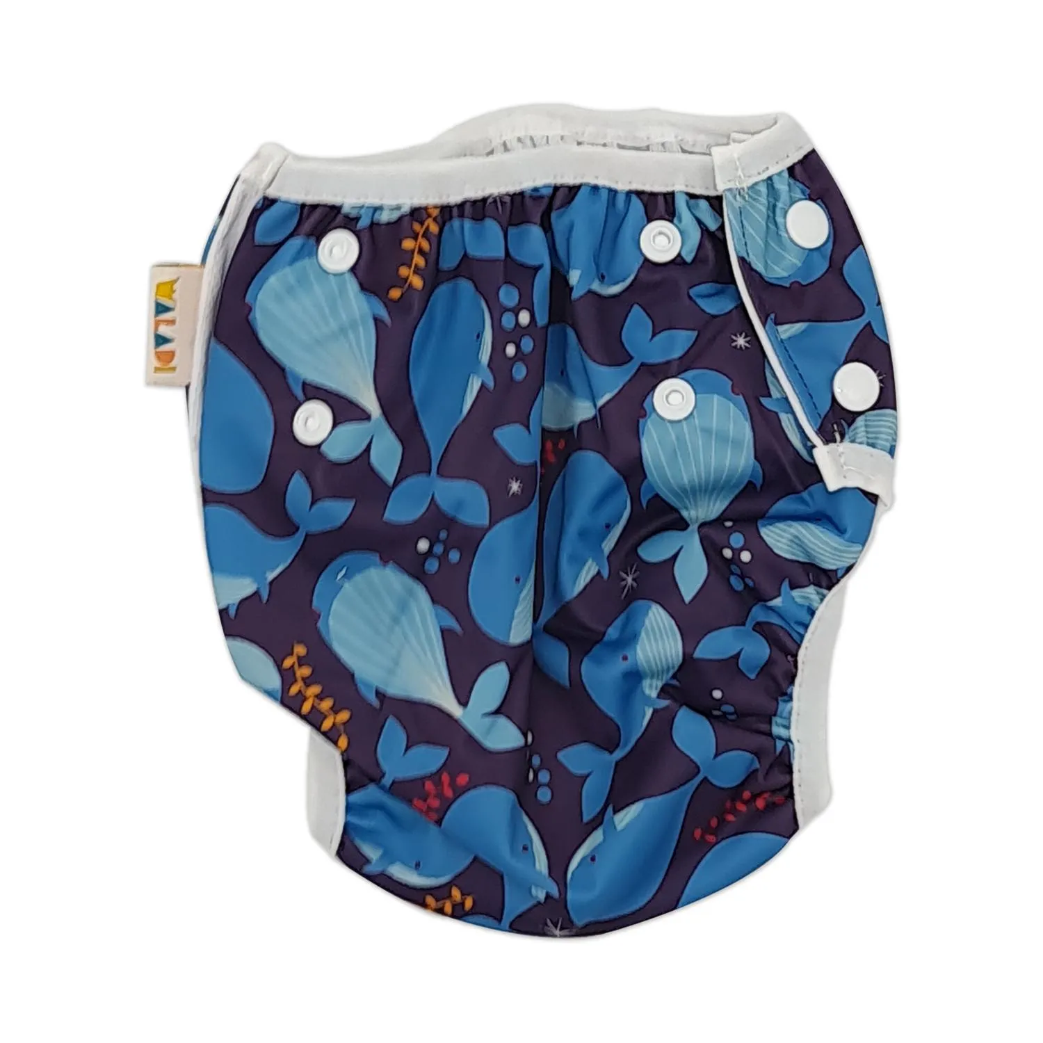 Reusable Swim Nappy - Whales - Image 2