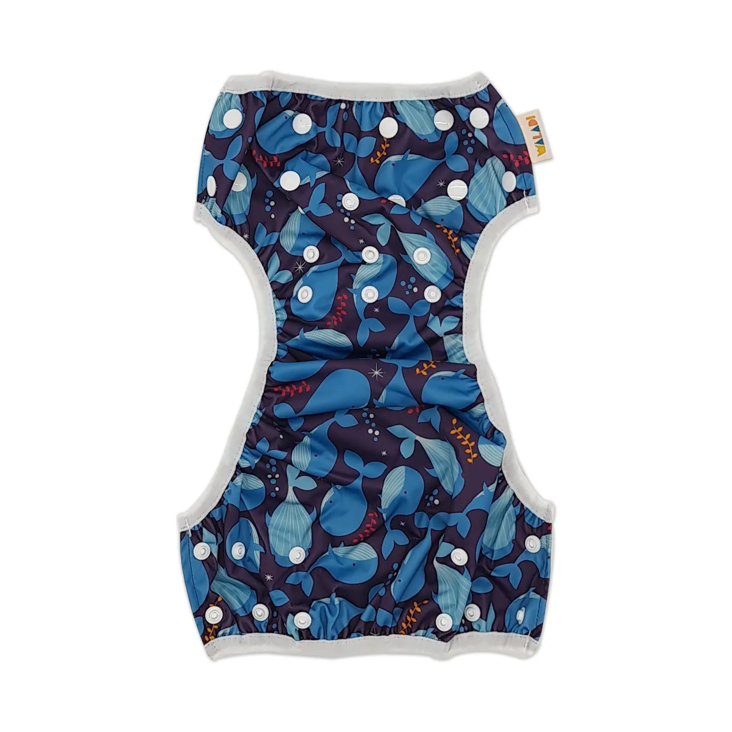 Reusable Swim Nappy - Whales - Image 3