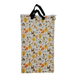 Waterproof Double Zip Large Wet Bag Forest 40x70cm