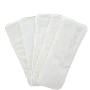 Standard White Bamboo Insert for Cloth Nappies