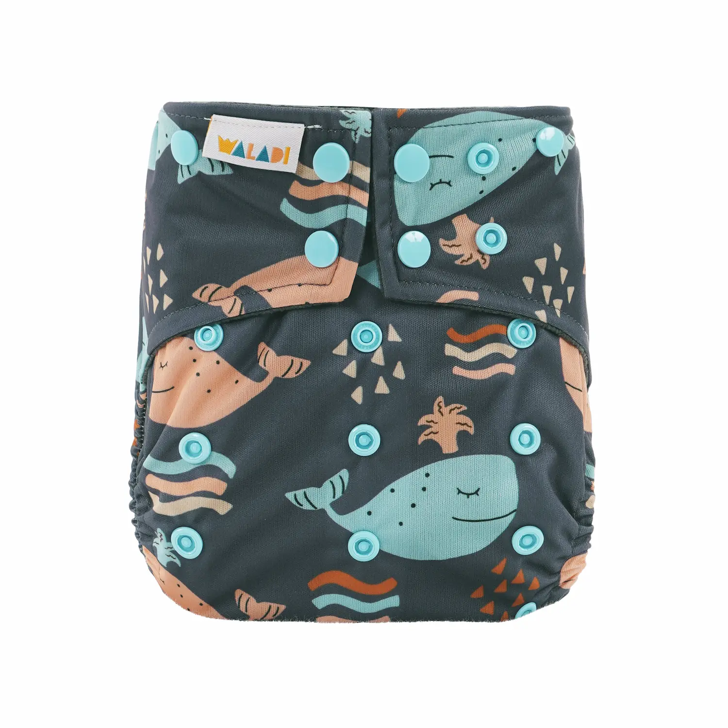 Ocean Dreams Bamboo Charcoal Cloth Nappy